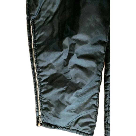 Vtg Davco Snowmobile Ski Suit Mens L Belted Insulated 80s Navy Red Coveralls - Picture 9 of 16